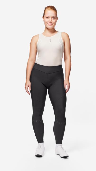 Immagine prodotto Van rysel Pantaloncini lunghi da ciclismo su strada senza bretelle da donna - Endurance nero (S)