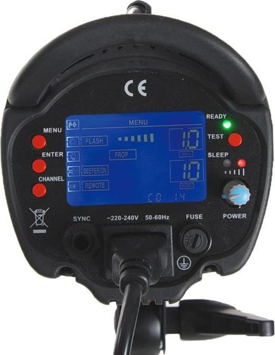 Actual product image Falcon Eyes Studio Flash TF-900L with LCD Screen (900 W, Flash head)