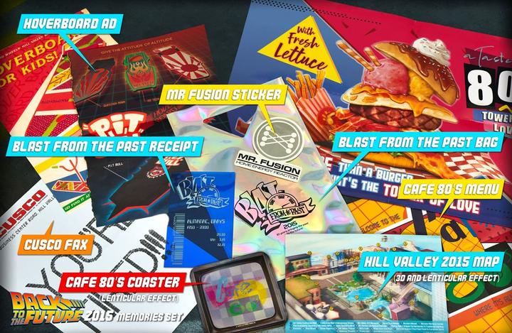 Actual product image Doctor Collector Back to the Future: Time Travel Memories Kit