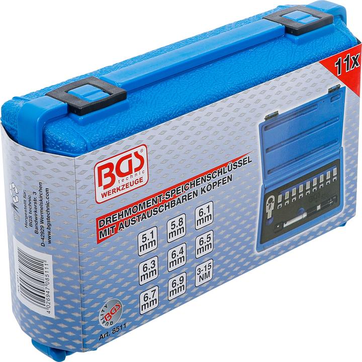Produktbild BGS Drehmoment-Speichenschlüssel (1/4", 3 - 15 Nm)