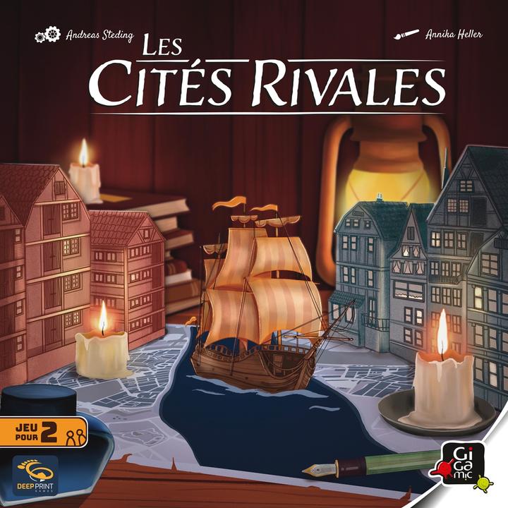 Actual product image Gigamic Les Cités Rivales (f) (French)