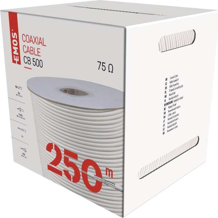 Produktbild Emos Koaxialkabel CB113 LSZH, 250m (Antennendose)