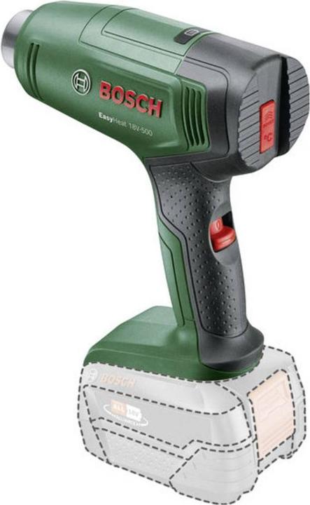Immagine prodotto Bosch Professional Bosch 18V System cordless heat gun EasyHeat 18V500 with reducer nozzle