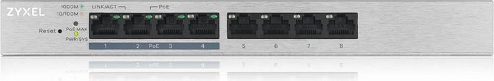 Produktbild Zyxel GS1200-8HP: 8Port-PoE+-Switch, V2 (8 Ports)