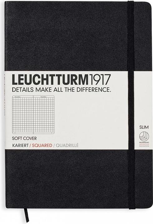 Immagine prodotto Leuchtturm1917 Media (A5, Quadretti, Copertina morbida)