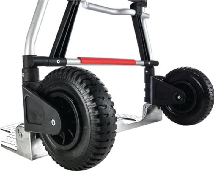 Image du produit HP Autozubehör Chariot pliant Acier tubulaire Aluminium Hauteur 1250 mm Longueur du godet 420 mm Largeur du godet (250 kg)