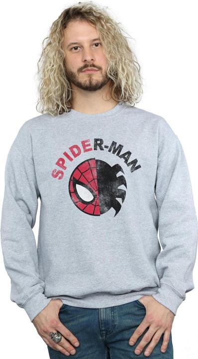 Image du produit - Sweat SPIDER-MAN CLASSIC SPLIT - Homme (XXL)