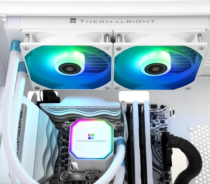 Image du produit Thermalright Kit Watercooling AIO Frozen Prism RGB - 240mm (Blanc)