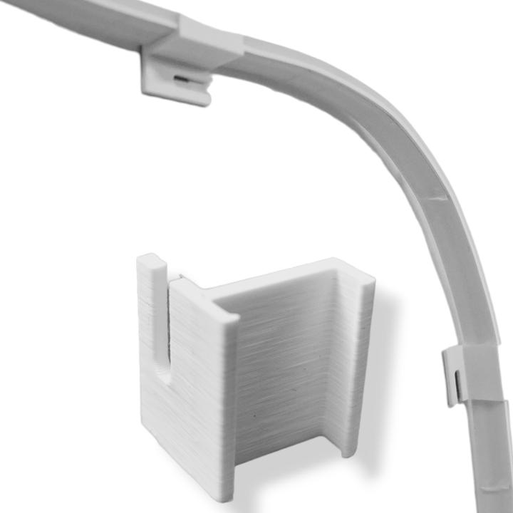 Produktbild Light Solutions Halterung für Hue Lightstrip V4 + Gradient 90° - 10 Stück