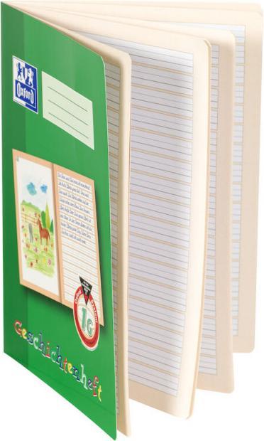 Image du produit Oxford Cahier d'histoires, A4 (A4, À rayures, Couverture rigide)