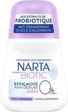 Produktbild Narta Biotische Kugel Deodorant für empfindliche Haut (50 ml)