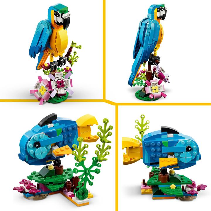 Image du produit LEGO 31136 Perroquet exotique (31136, LEGO Creator 3-in-1)