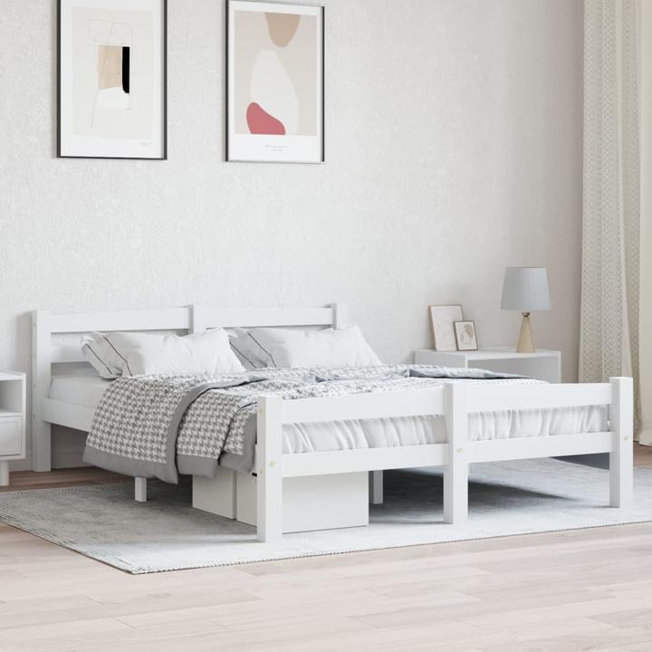 Produktbild vidaXL Bettrahmen (160 x 200 cm)