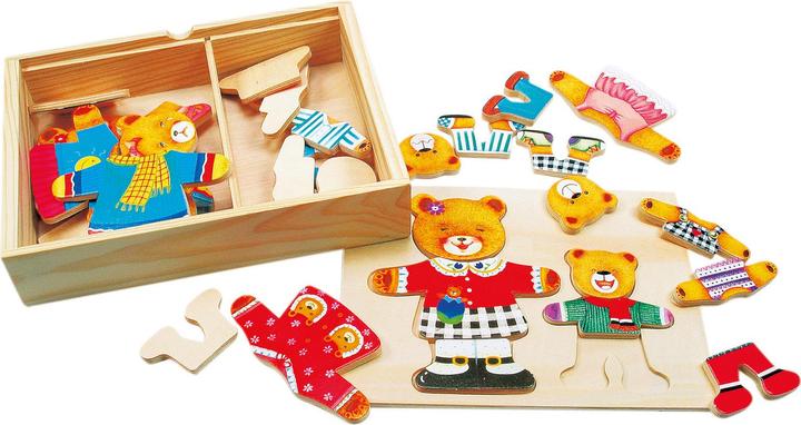 Produktbild Bino Ankleidepuzzle Mutter + Kind (36 Teile)