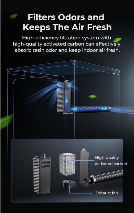 Image du produit Creality Pièce de rechange Couvercle pour imprimantes Halot Resin (Pièce de rechange)