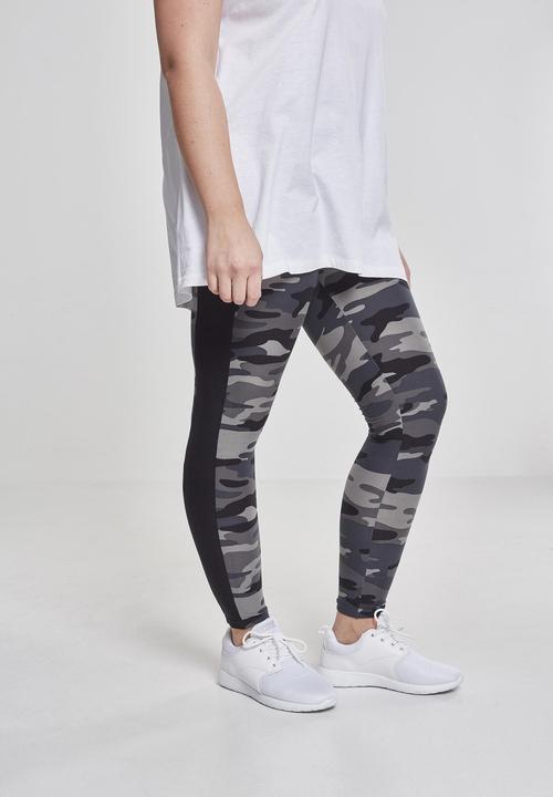 Actual product image Urban Classics Ladies Camo Stripe Leggings (L)