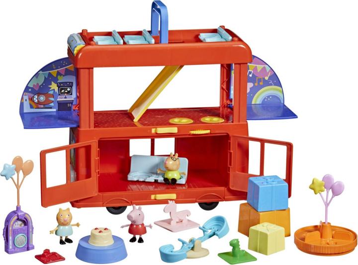 Produktbild Hasbro Pep Peppas 2 In 1 Party Bus