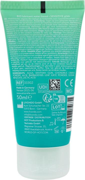 Produktbild Amorelie Bio Gleitgel Sensitive (50 ml)