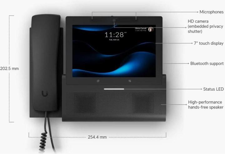 Actual product image Ubiquiti G3 Touch Wall