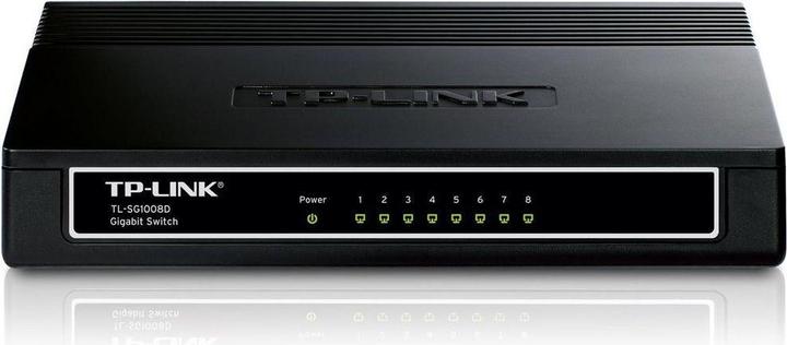Actual product image TP-Link Tl-Sg1008d (8 Ports)
