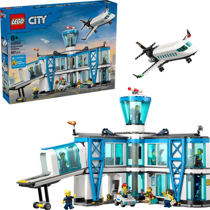 Image du produit LEGO Flughafen mit Flugzeug (60502, LEGO City)