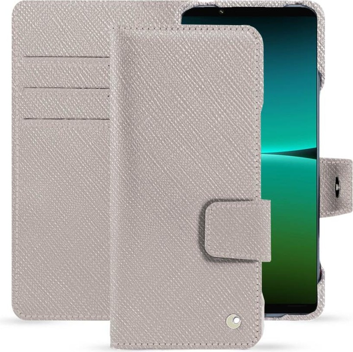 Actual product image Noreve Leather wallet with horizontal flap (Sony Xperia 5 IV)
