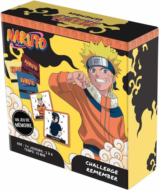 Immagine prodotto Topi games Naruto gioco di carte Remember Challenge *FRANCAIS* (Francese)