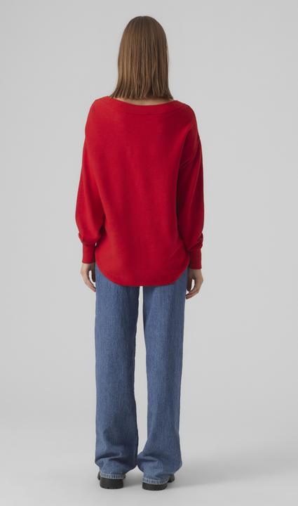 Produktbild Vero Moda VMNANCY LS BOATNECK PULLOVER GA EXC Strickpullover (XS)