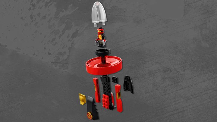 Actual product image LEGO Spinjitzu Master Kai (70633, LEGO Ninjago)