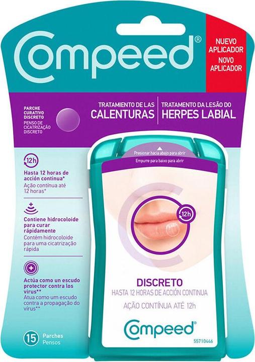 Actual product image Compeed Herpes plaster 15 pcs. (15 x)