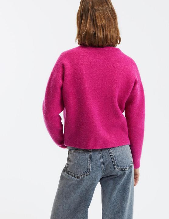 Actual product image La Redoute Collections Cardigan mit rundem Ausschnitt (S)