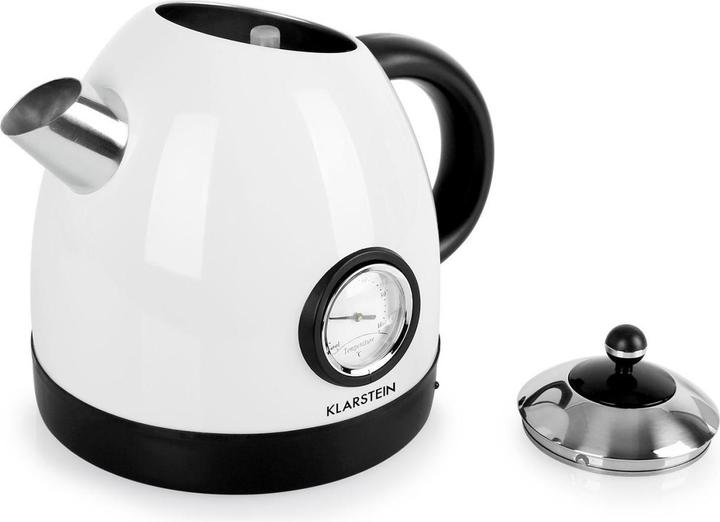 Actual product image Klarstein Aquavita White Kettle 1.5 Litre2200Watt