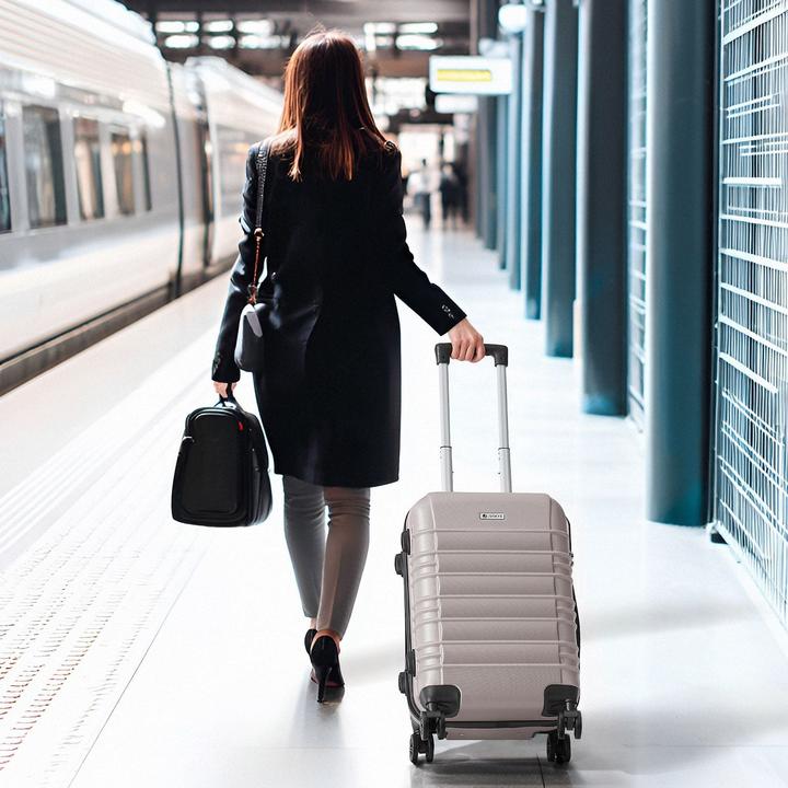 Image du produit Juskys Set de valises rigides Rome (41 l)