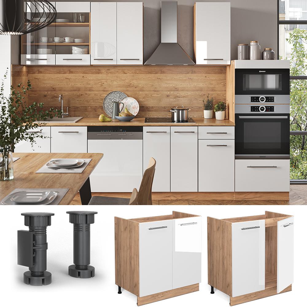 Thumbnail - Vicco, Regal, Spülenunterschrank Fame-Line (80 x 51.5 x 81.5 cm)