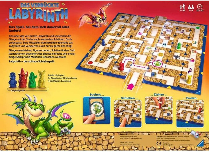 Image du produit Ravensburger Le labyrinthe fou (Allemand)