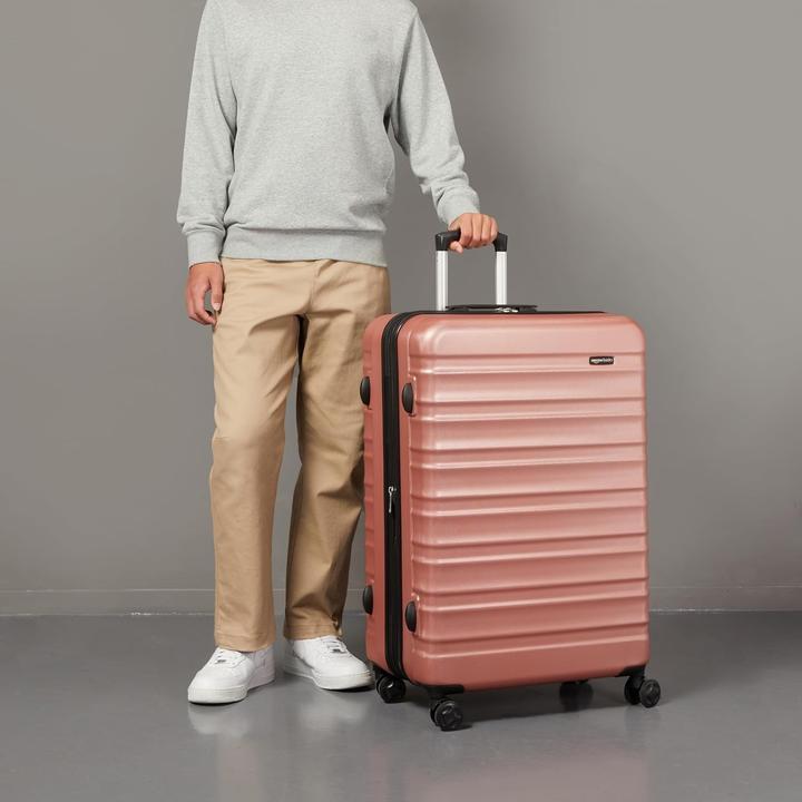 Image du produit Amazon Basics Home Lifestyle-koffer. 78 cm. roségoudkleurig (105 l)