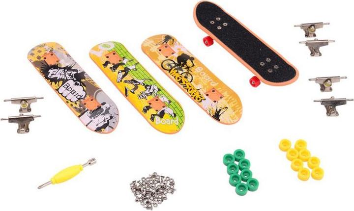 Immagine prodotto Johntoy Set skateboard per dita, 4 pezzi.