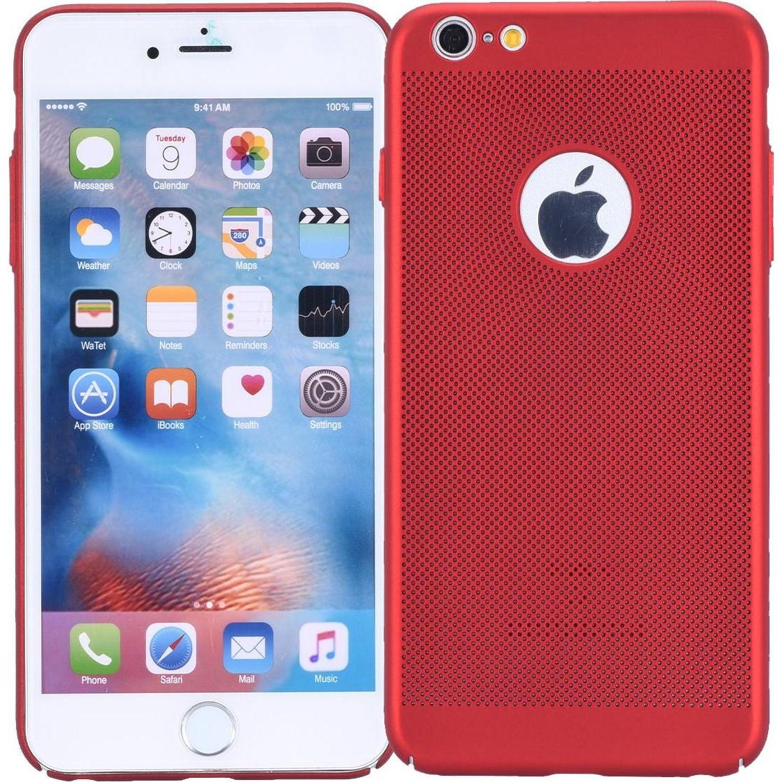 König Design Apple iPhone 6 / 6s Hülle Case Handy Cover Schutz Tasche Schutzhülle Bumper Rot (Apple iPhone 6), Smartphon...