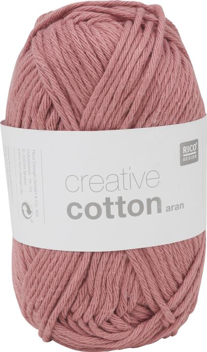 Produktbild Rico Design Wolle Creative Cotton Aran 50 g, Beere (85 m)