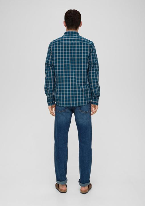 Immagine prodotto s.Oliver Hemd Slim: Karohemd aus Popeline (S)