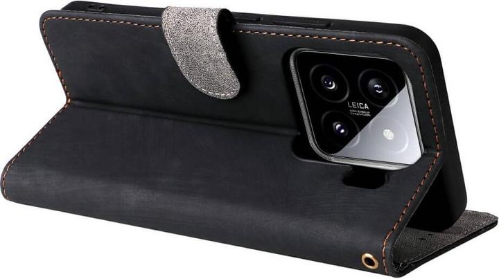 Produktbild Cover-Discount Xiaomi 15 - Ledertasche mit RFID Blocker