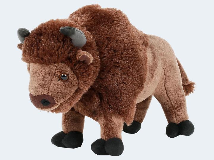 Immagine prodotto Semo Peluche bisonte 25 cm, peluche animali di peluche bufalo bisonte animali della prateria steppa (25 cm)