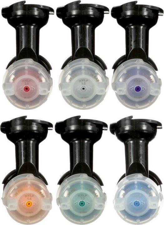 Produktbild 3M ™ HVLP Hochleistungsdüsenkopf für Fliessbecher, Rot, 2,0 mm, 26720