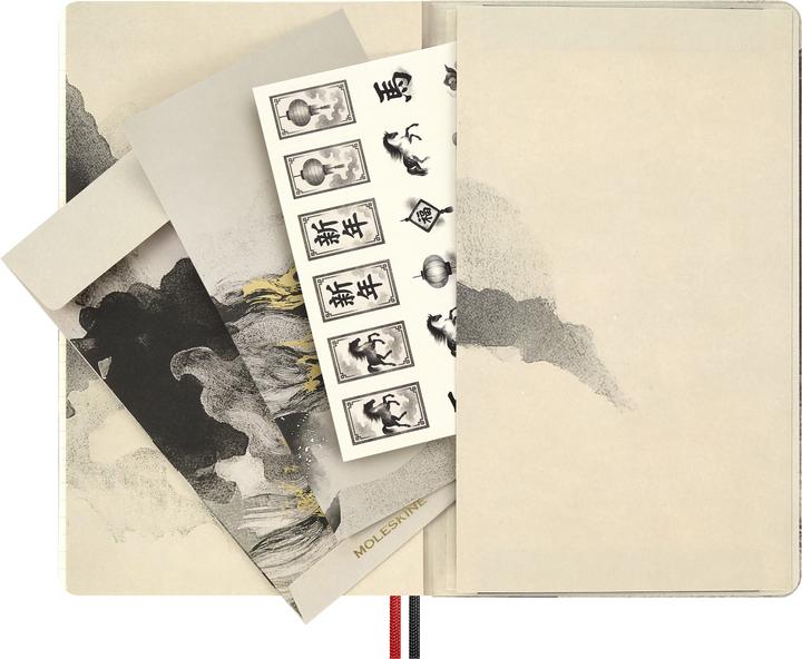 Immagine prodotto Moleskine NB Jahr Pferd LG lin Kallig (A5, Righe, Copertina rigida)