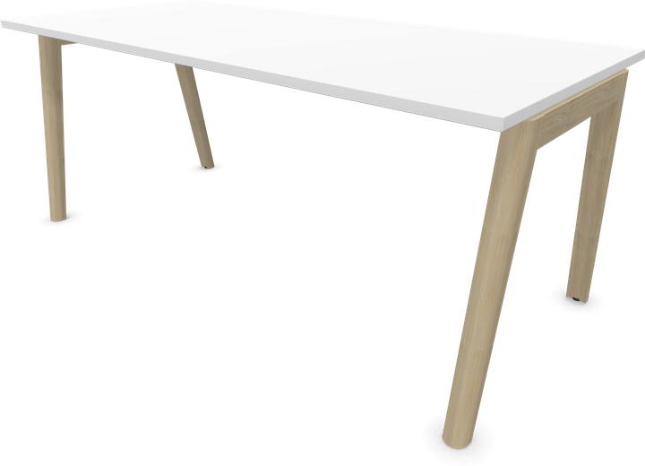 Esche natur hellgrau gebeizt, Weiss