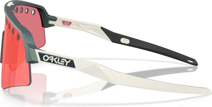 Actual product image Oakley Sutro Lite Sweep - Prizm - Fahrradbrille (Matte Silver-Blue Colourshift, Prizm trail torch)