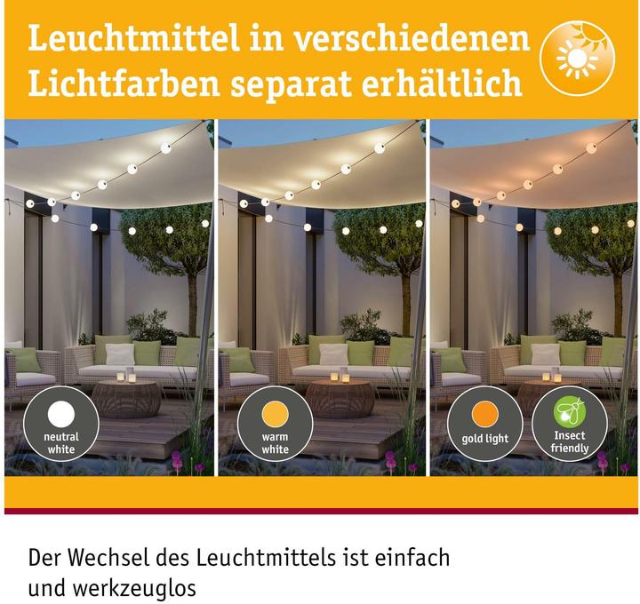 Produktbild Paulmann Solar Lichterkette Taina (0.10 m)