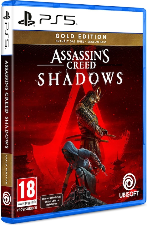 Produktbild Ubisoft Assassin's Creed: Shadows - Gold Edition (PS5, DE, IT, FR)
