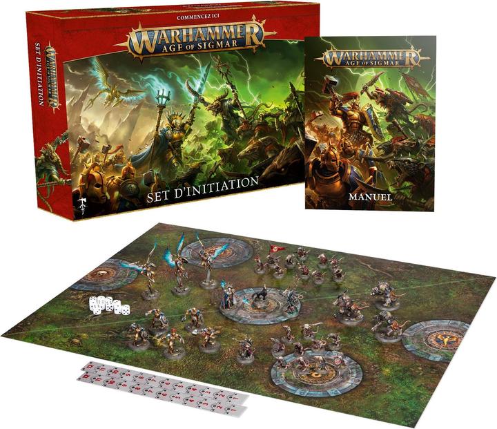 Produktbild Games Workshop Warhammer AoS - Boite de Jeu / Age of Sigmar V.4 Set d'Initiation (Fr)