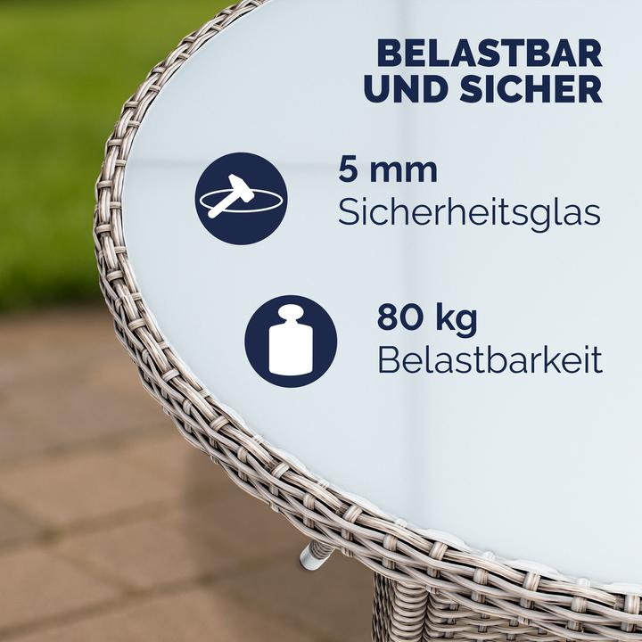 Actual product image Casaria Balcony table (60 cm)